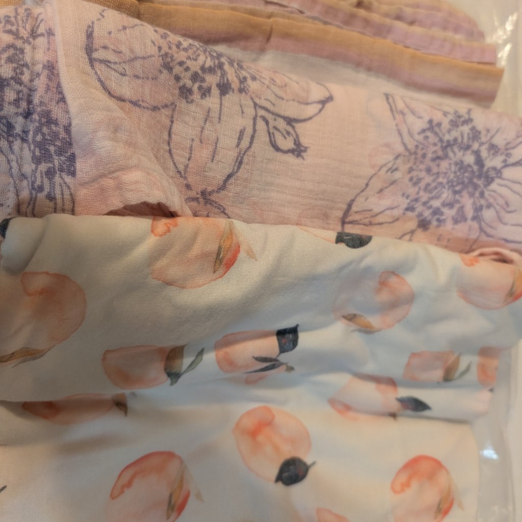 Swaddle Blankets Qty 2 Pkg
